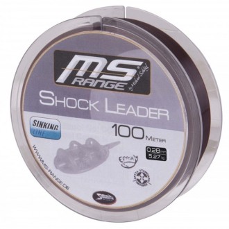 Šokový vlasec MS Range Shock Leader, 200m průměr: 0,30 mm