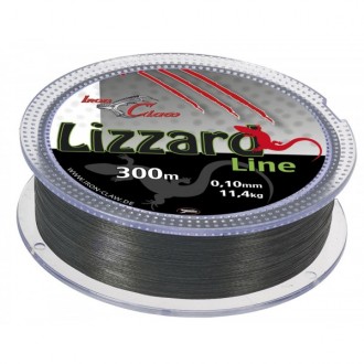 Iron Claw šňůra Lizzard 0,06 mm 300 m šedá