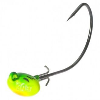 Uni Cat háček Wide Offset FT-Jig, 12/0 Hmotnost 80g, 2ks/bal