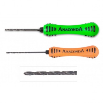 Vrták Anaconda Boilie Nut Drill 1,5mm oranžová
