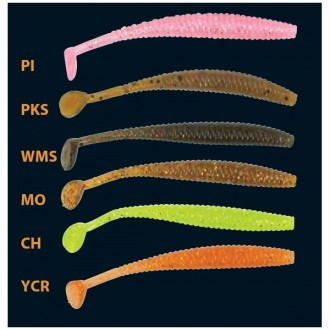 Doiyo nástraha Shaberu Tail 7,6 cm vzor PI