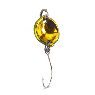 Iron Trout třpytka Button Spoon vzor MGB 1,8 g