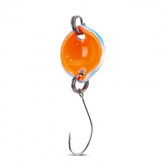 Iron Trout třpytka Button Spoon vzor FRO 1,8 g