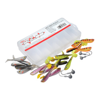 Pulse Shad MixBox with Jigheads