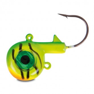 Iron Claw jigová hlava Big Eye vzor FT 21 g 3 ks