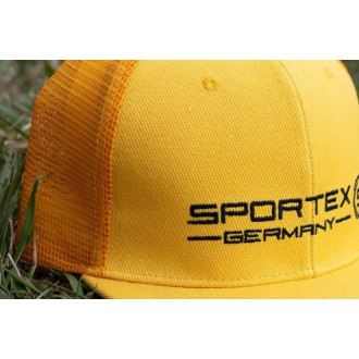 Sportex kšiltovka Snap Back se síťkou a logem žlutá
