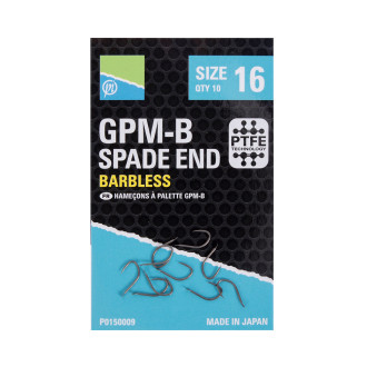 Gpm-B Hooks - Size 12 - Spade End