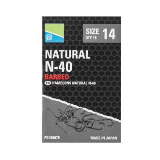 Preston Natural N-40 Hooks