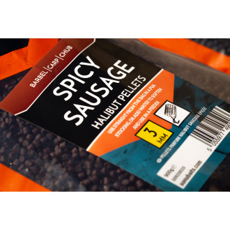 Spicy Sausage Halibut Pellets