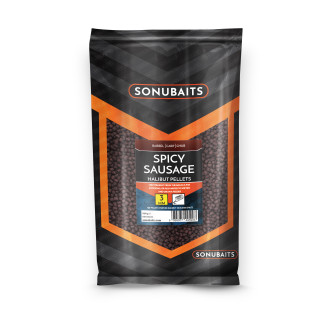 Spicy Sausage Halibut Pellets - 6mm