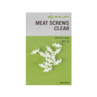 Meat Screws Clear