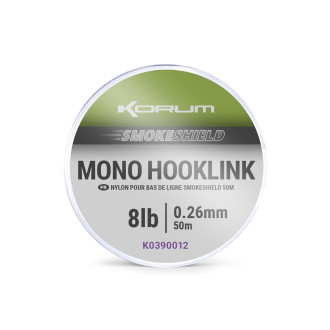 Vlasec Korum Smokeshield Mono Hooklink 50m