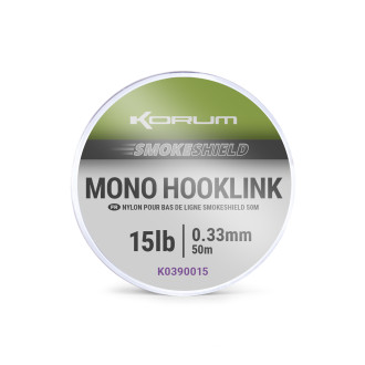 Vlasec Korum Smokeshield Mono Hooklink 50m