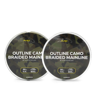 Outline Camo Braided Mainline 30Lb 300M