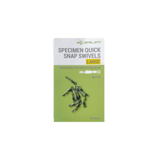 Specimen Quick Snap Swivels - Large