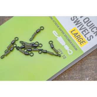 Specimen Quick Snap Swivels - Large