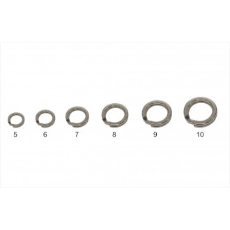 Mistrall pevnostní kroužek Split ring, vel. 9, 70 kg, 10ks/bal