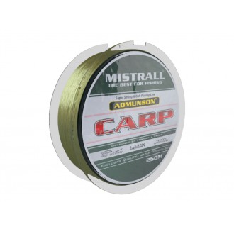 Mistrall vlasec Admunson – Carp camou 250 m, průměr 0,20 mm