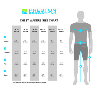 Preston Heavy Duty Chest Waders