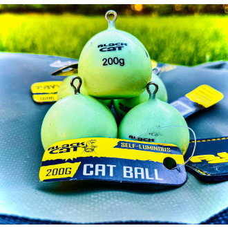 Black Cat Cat Ball