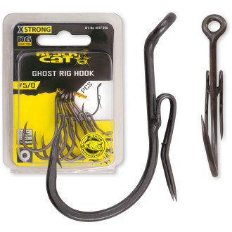 #5/0 Ghost Rig Hook DG DG coating 5 pcs
