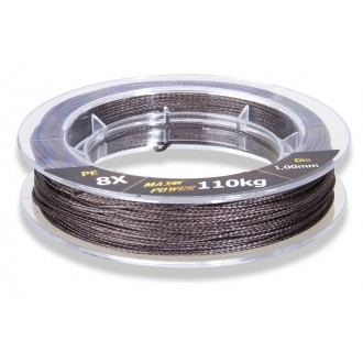Uni Cat šňůra na návazce Knock Out Leader 8-X, 1,0 mm, 110 kg, 25 m