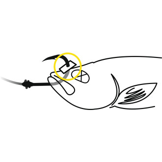 Baitfish Stopper L: 15m black