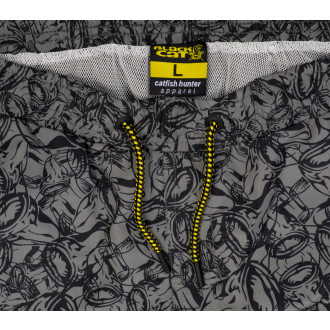 S Beach Shorts grey/black