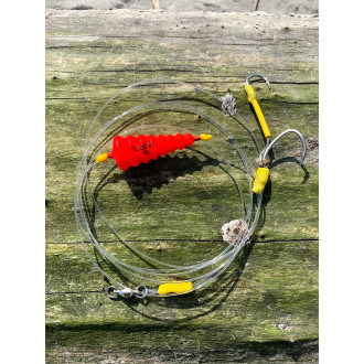 #6/0 Baitfish Tree Rig L: 200m 2 Mainline Ø: 120mm