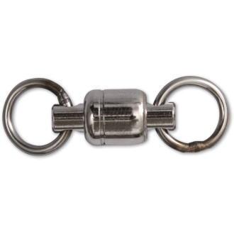 L: 25mm X-Strong Ball Bearing Swivel 125kg black nickel 3 pcs