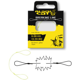 Breaking Line 710kg / 1570lbs Ø 035mm yellow 10 pcs