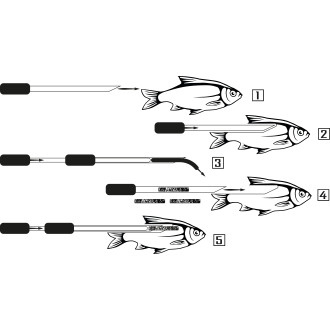 Dead Bait Puncher L: 40cm