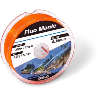 Ø 030mm Trophy Fluo Manie L: 250m 273yds 69kg / 152lbs fluo red