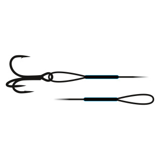 Trophy Steel Trace 7x7 - Expert Treble Hook L: 60cm 15kg 1 pcs
