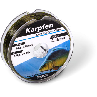 Ø 025mm Trophy Carp L: 300m 328yds 50kg / 110lbs dark camo