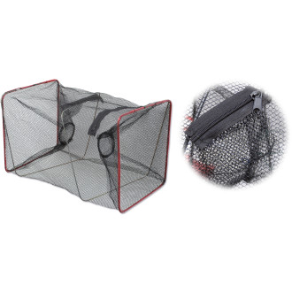 Baitfish and Crab Trap square L: 44cm 4x4mm