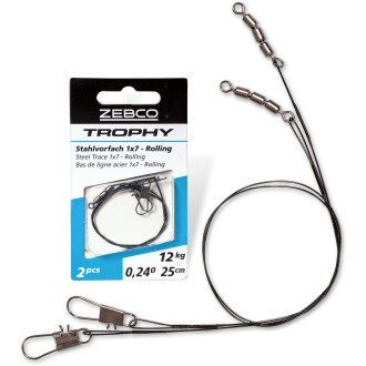 Zebco Trophy Steel Trace 1x7 - Rolling