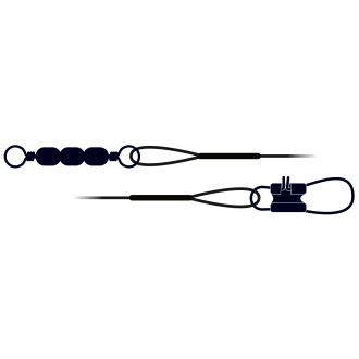 Zebco Trophy Steel Trace 1x7 - Rolling