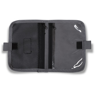 Fishing licence wallet L: 15m W: 15cm H: 20cm green/grey 70g