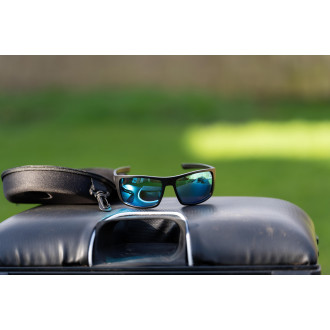 Inception Wrap Sunglasses - Ice Blue Lens