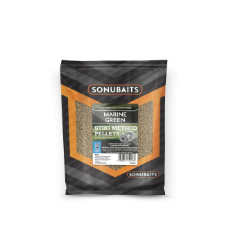 Marine Green Stiki Method Pellets 4mm 650g