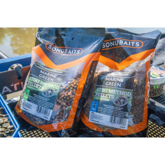 Marine Green Stiki Method Pellets 4mm 650g