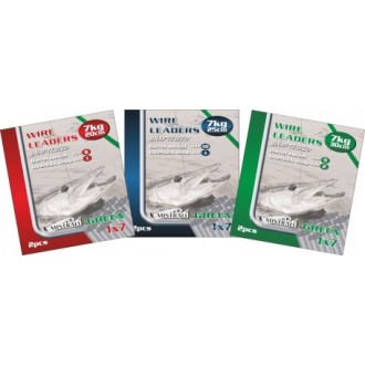 Mistrall lanko ocelové 1x7, 7 kg/30 cm, 2 ks/bal
