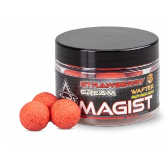 Vyvážené boilie Anaconda Wafter Magist Strawberry Cream 70g