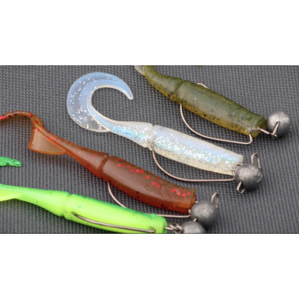 Demonic Curly Tails 7.5cm Fluoro 5g sz 1/0