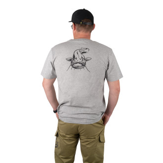 Grey Marl T-Shirt Large