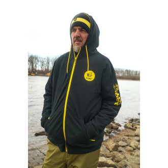 Black Zip Hoody XXXL