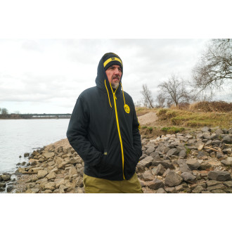 Black Zip Hoody XXXL
