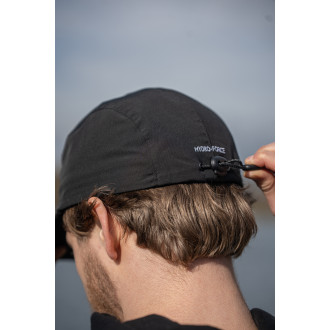 Stealth Black Waterproof 5-Panel Cap