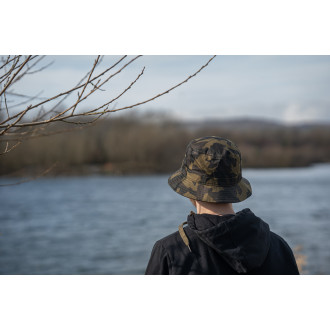 Klobouk Avid Carp Distortion Camo Bucket Hat